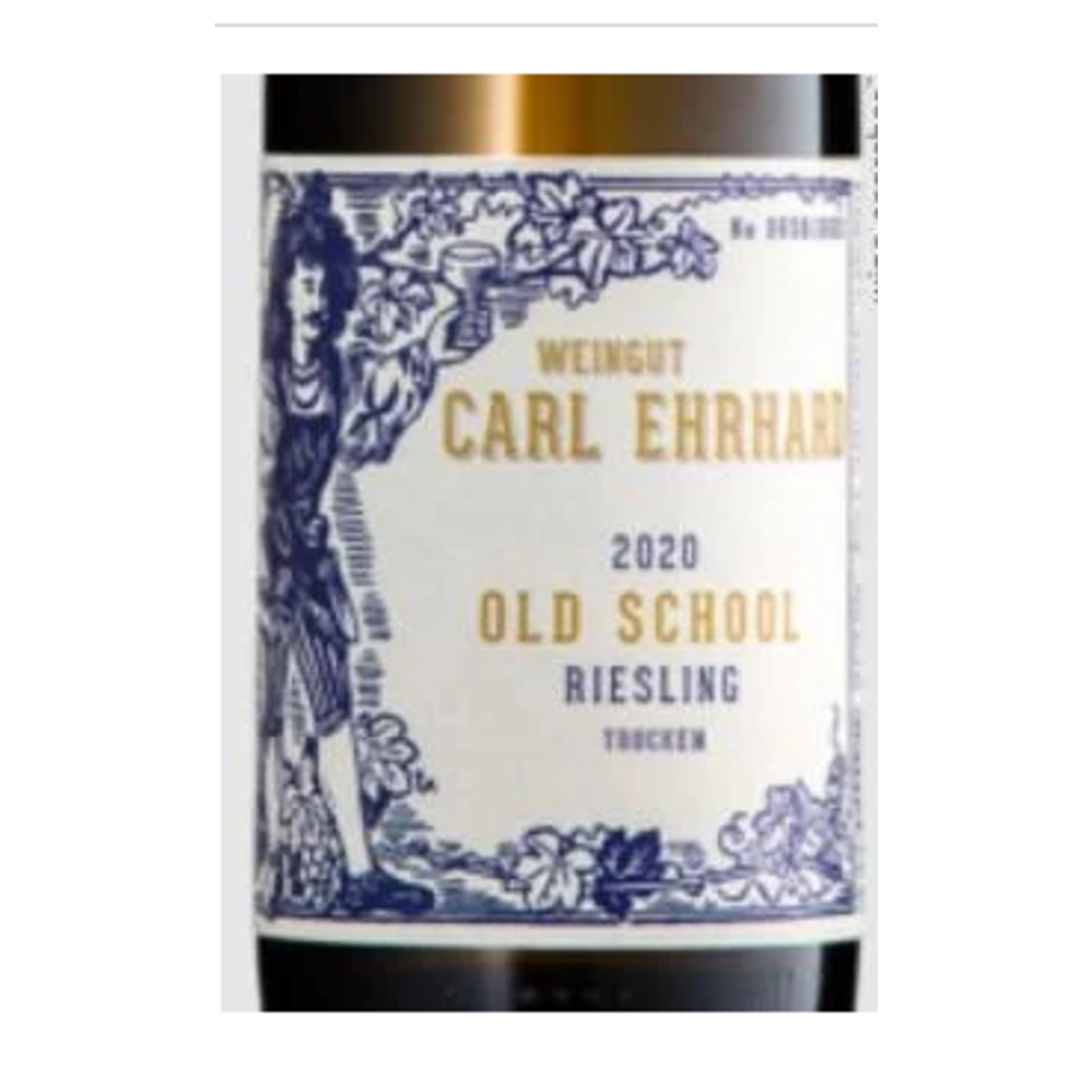 Carl Ehrhard Weingut Carl Ehrhard Old School Medium-Dry Riesling Feinherb 2023