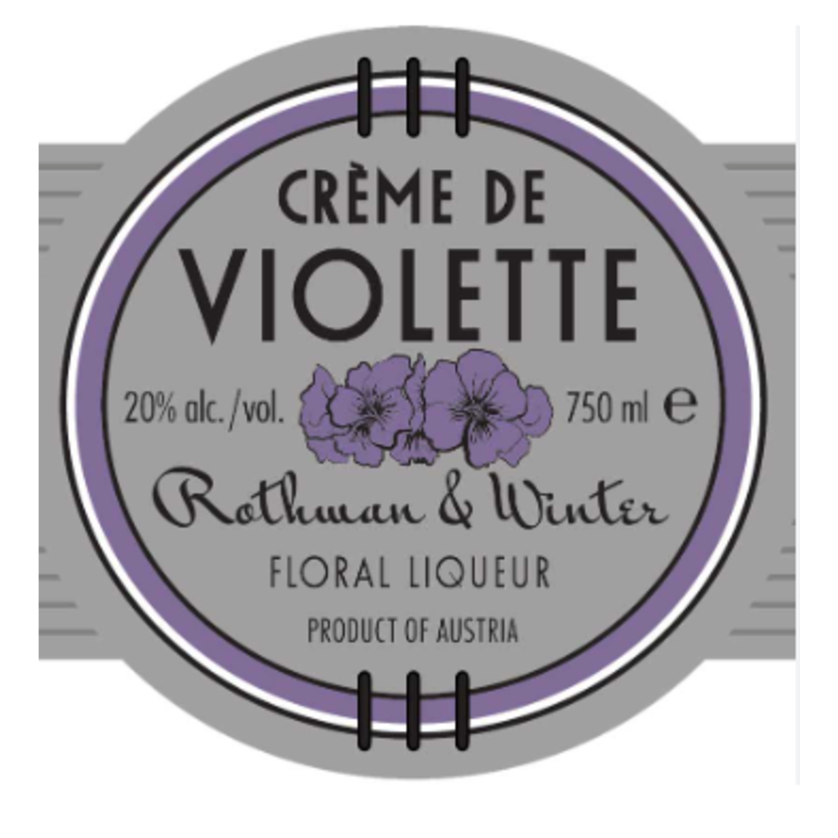 cream De Creme De Violette Rothman & Winter