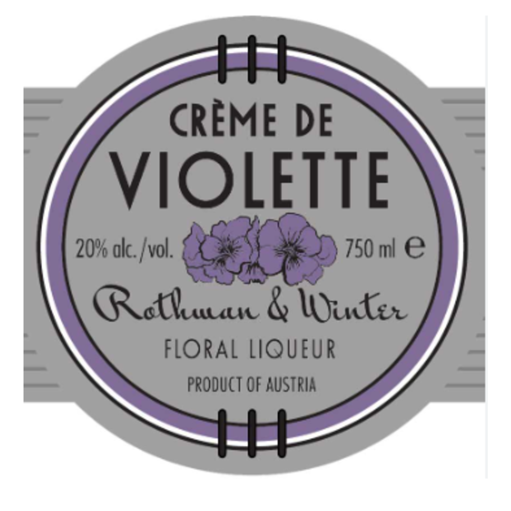 Rothman & Winter Creme De Violette Rothman & Winter Liqueur Austria