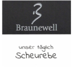 Braunewell Braunewell Unser Taglich Scheurebe Halbtrocken 2024  1Ltr Germany