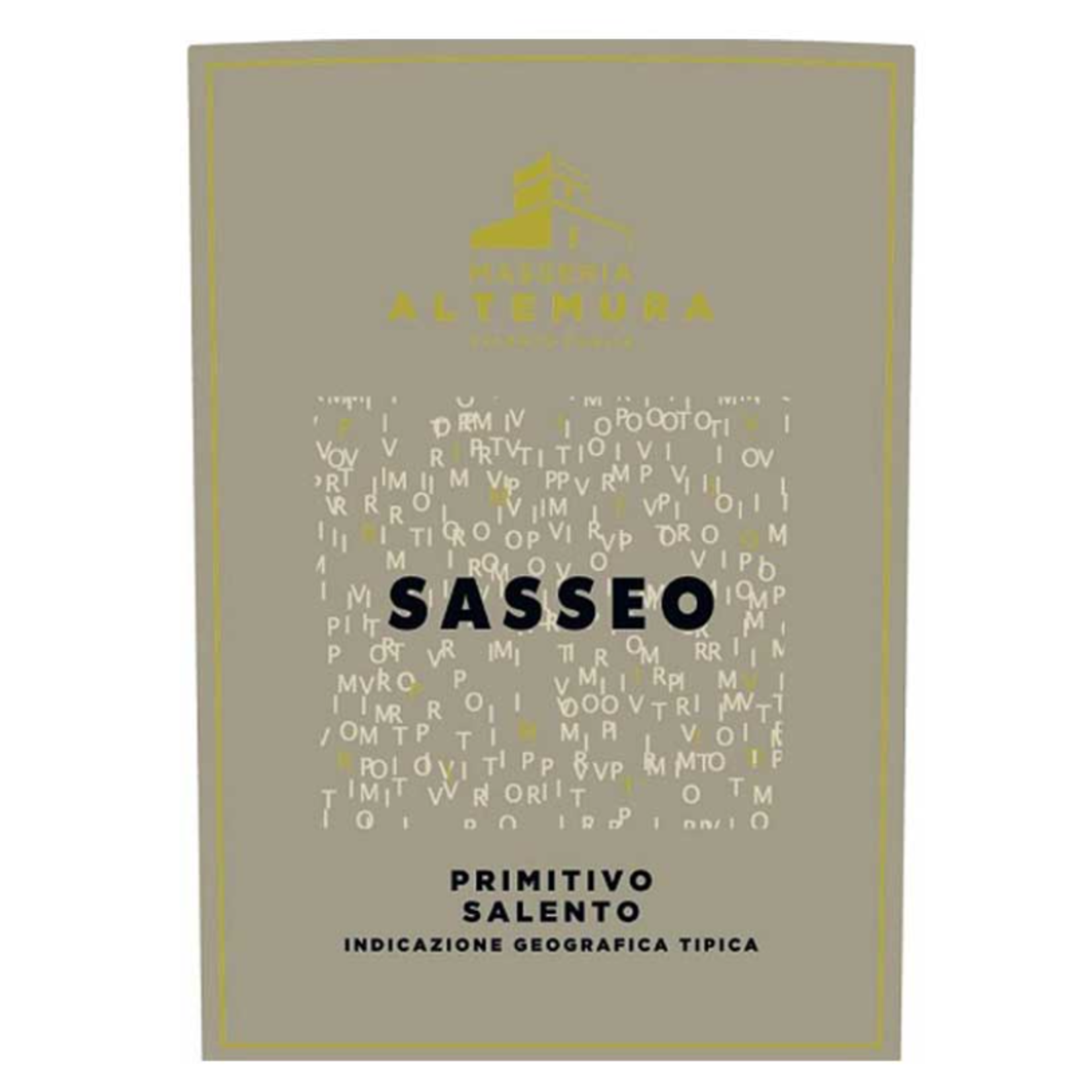 Masseria Altemura Masseria Altemura Sasseo Primitivo 2020 Salento, Southern Italy, Italy
