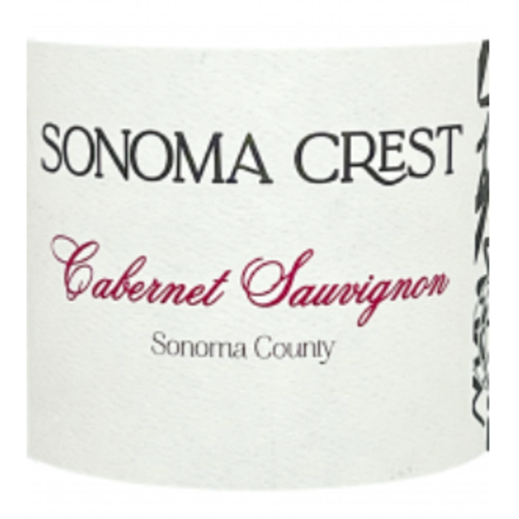 Sonoma Crest Sonoma Crest Cabernet Sauvignon 2018 Sonoma County, California