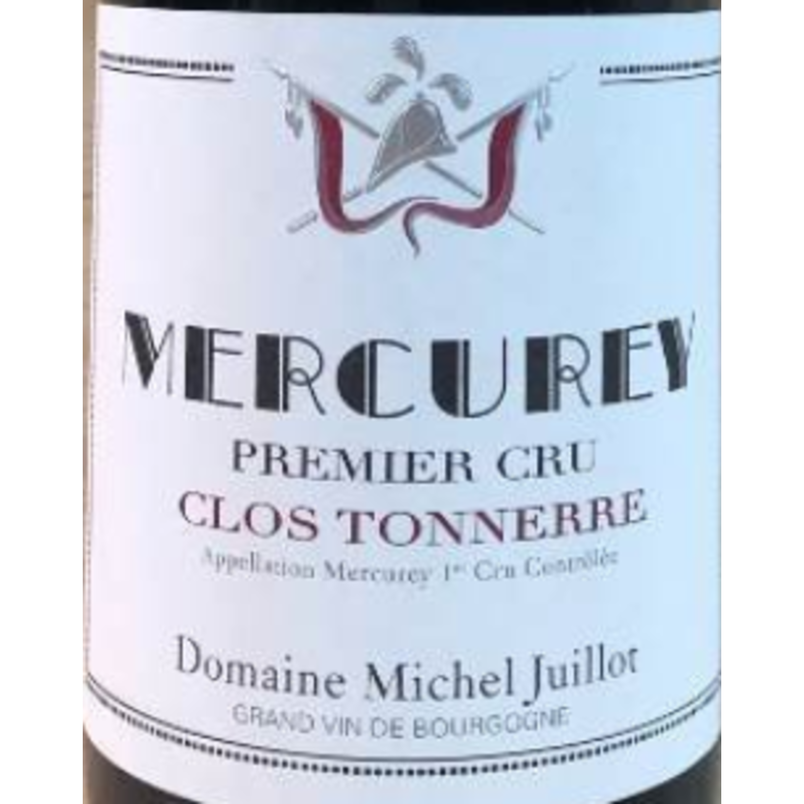 Juillot Juillot Mercurey Clos Tonnerre 1er 2019  Burgundy, France