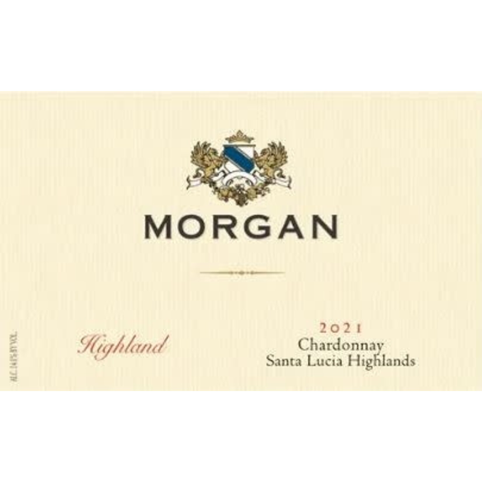 Morgan Winery Morgan Chardonnay Highland 2022  Santa Lucia, California