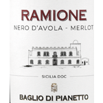 Baglio Di Pianetto Ramione Nero D'Avola - Merlot Red Wine 2018 Sicily,  Italy