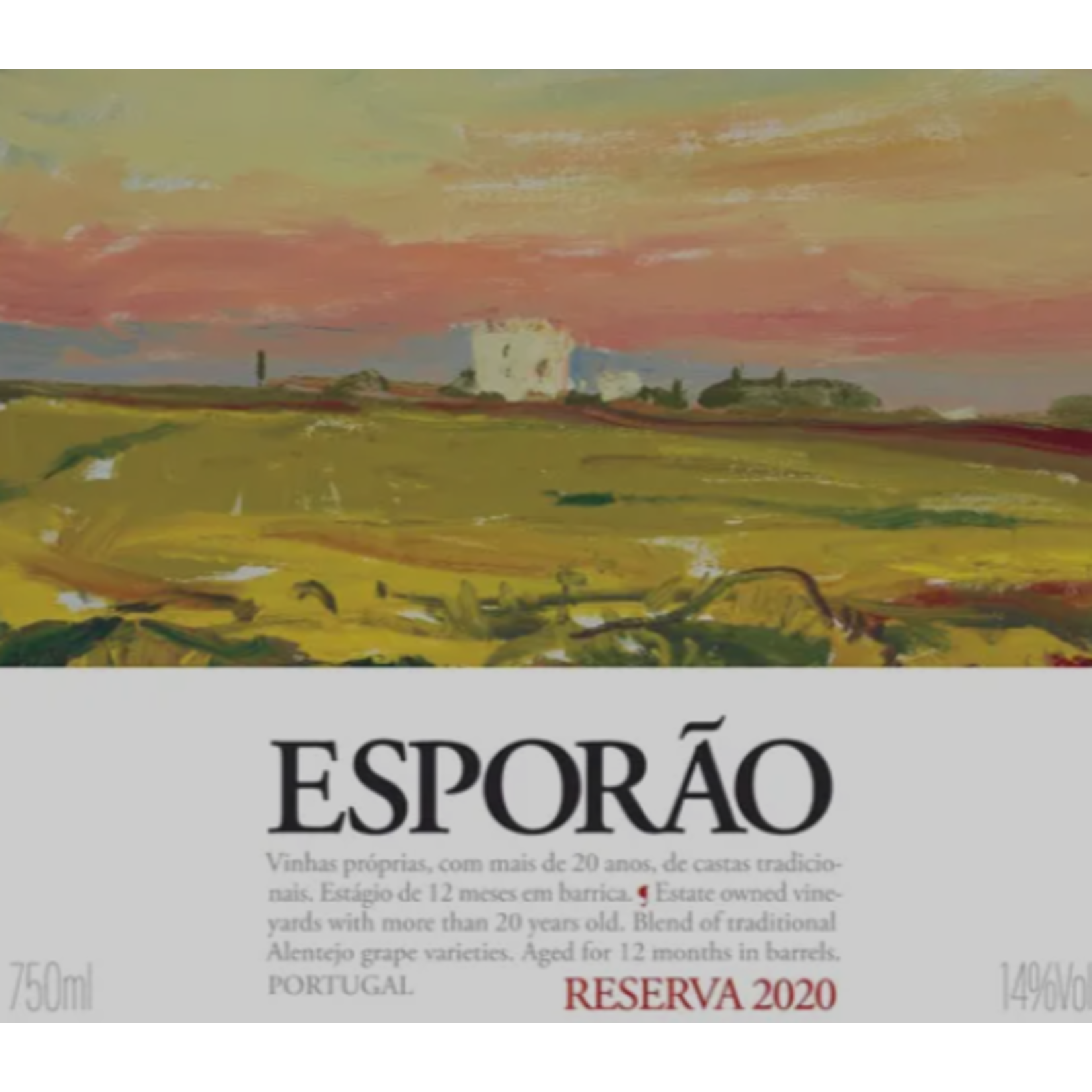 Esporao Wines Esporao Reserve Red 2020 - 92 PTS WINE ENTHUSIAST,  Portugal