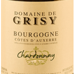 Domaine de Grisy Chardonnay Touraine Blanc Bourgogne Côtes d'Auxerre 2023