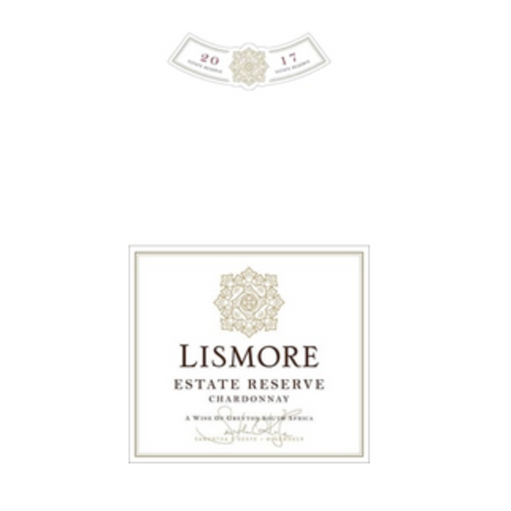 Lismore Estate Reserve Chardonnay 2017  South Africa