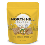 North Hill Bakery North Hill Bakery Sourdough Wheat Crackers Sesame Spice 4 ounce