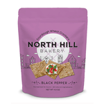 North Hill Bakery North Hill Bakery Sourdough Wheat Crackers Black Pepper 4 ounce