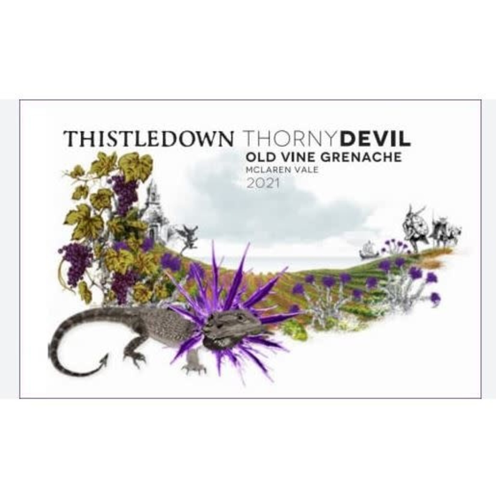Thistledown TD Thistledown Thorny Devil Old Vine Grenache McLaren Vale 2021,  Australia
