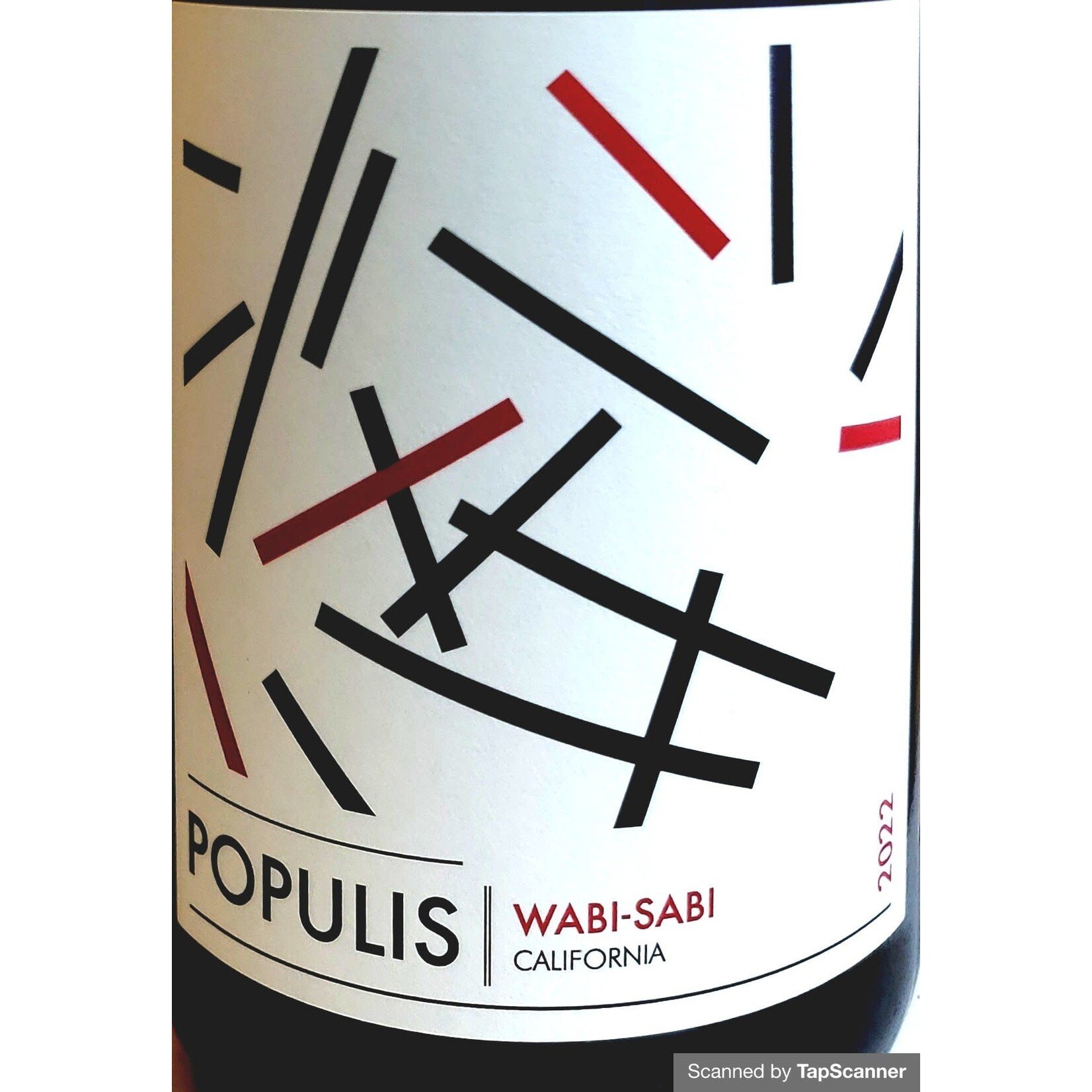 Populis Wine Populis WABI-SABI 2022 California