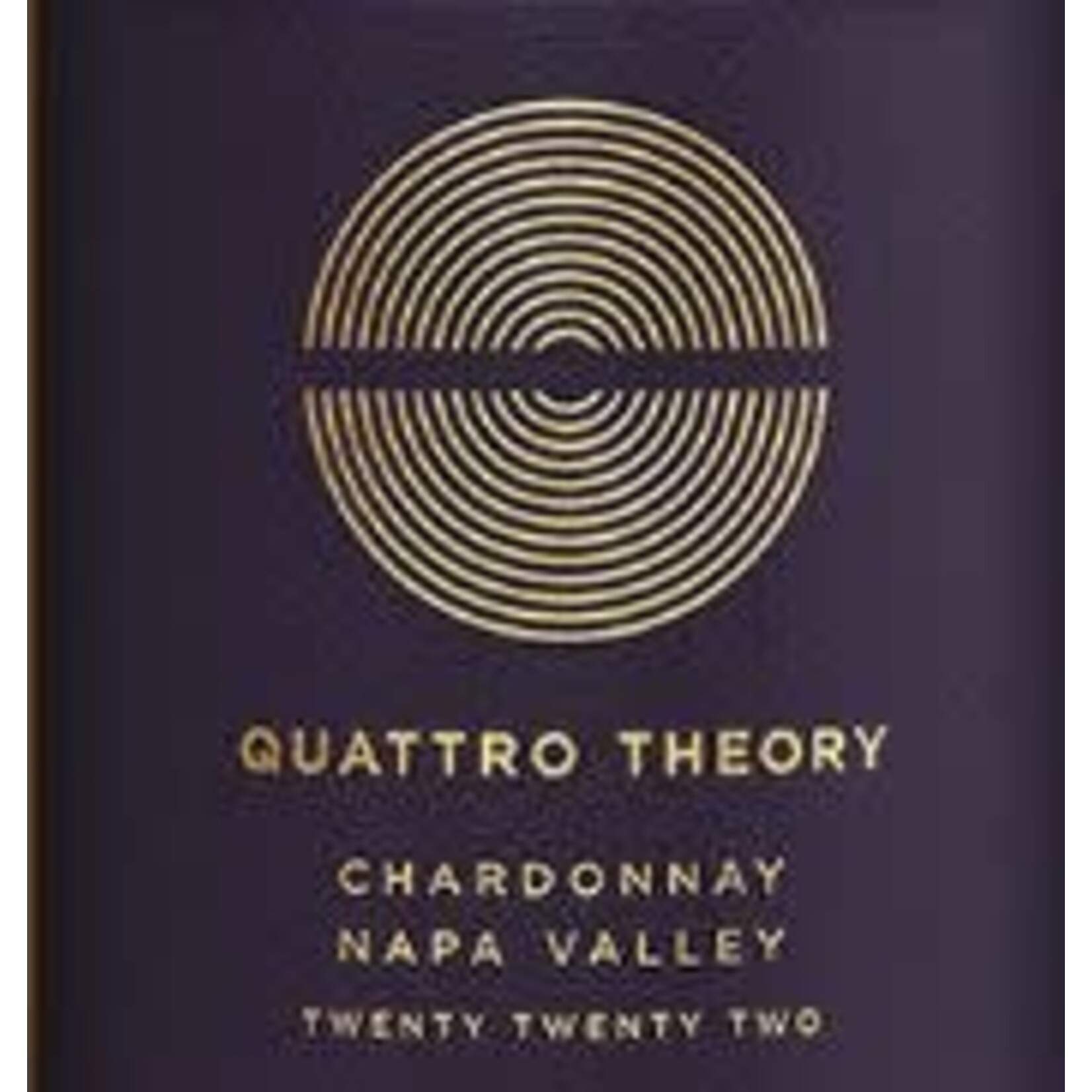 Quattro Theory Quattro Theory Chardonnay Napa Valley 2022  California