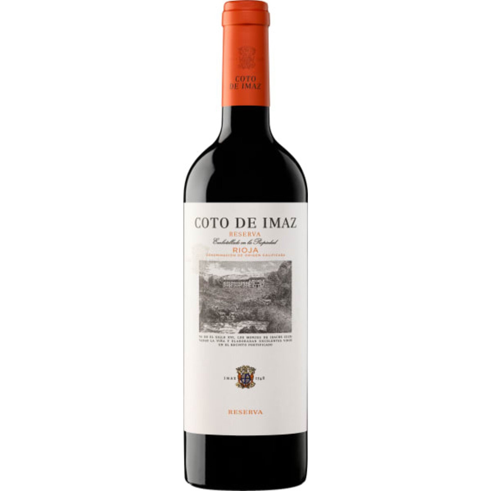 El Coto De Rioja Coto de Imaz Reserva 2018 Rioja  Spain 92 Points JS and Decanter
