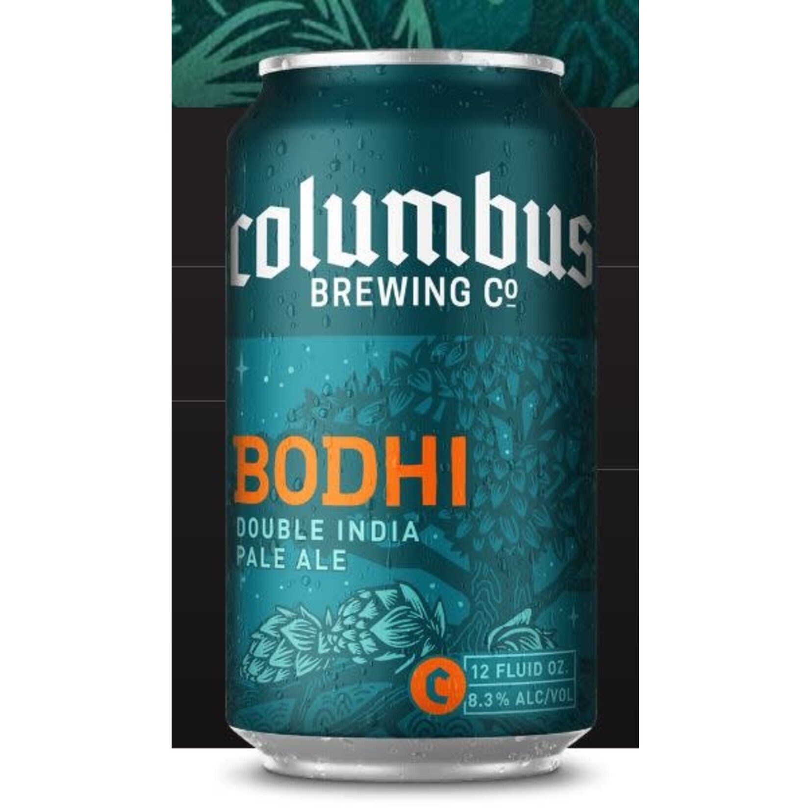Columbus Brewing Co Columbus Bodhi Double IPA Columbus Ohio 6 Pack 12 Ounce Cans