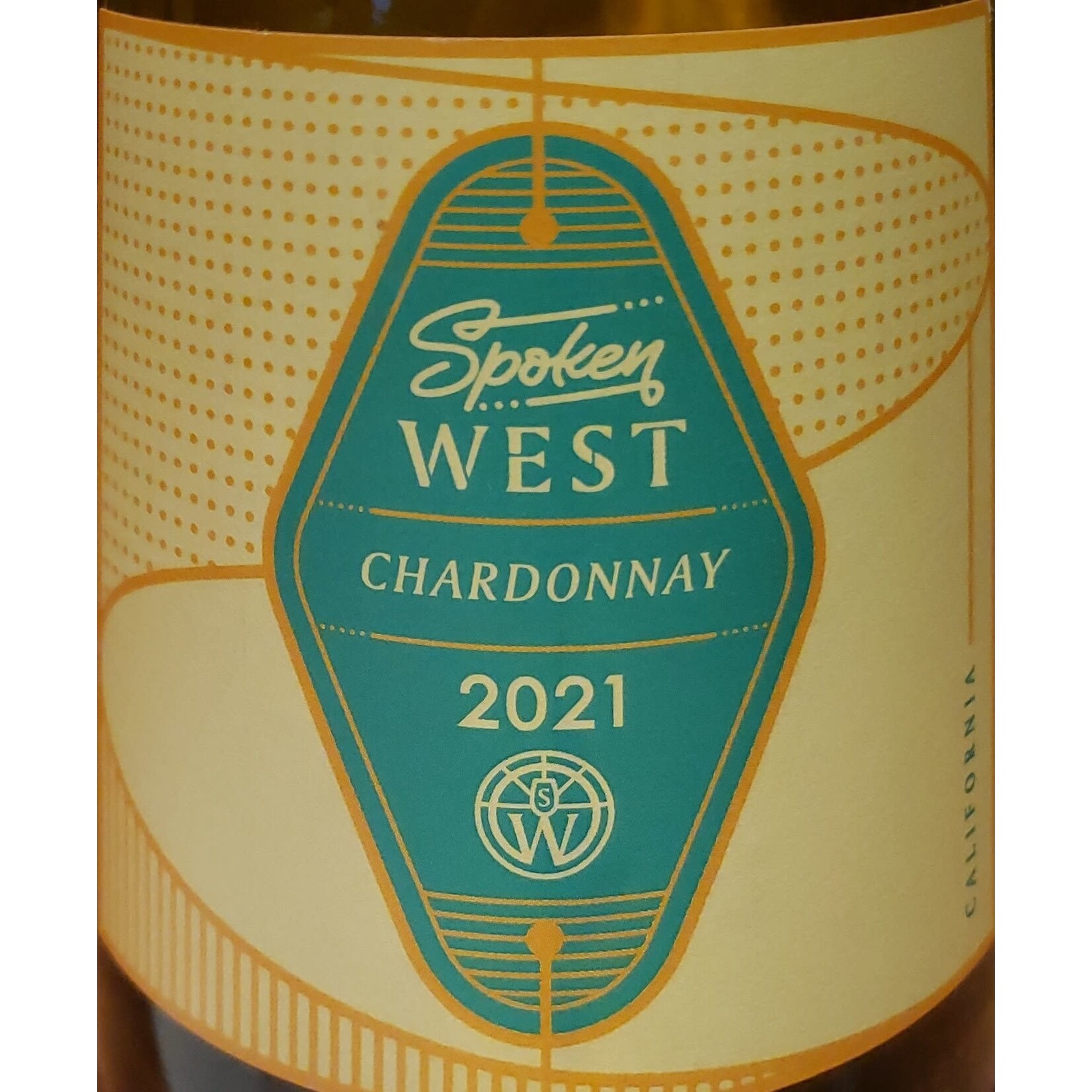 Spoken West Spoken West Chardonnay 2021  California