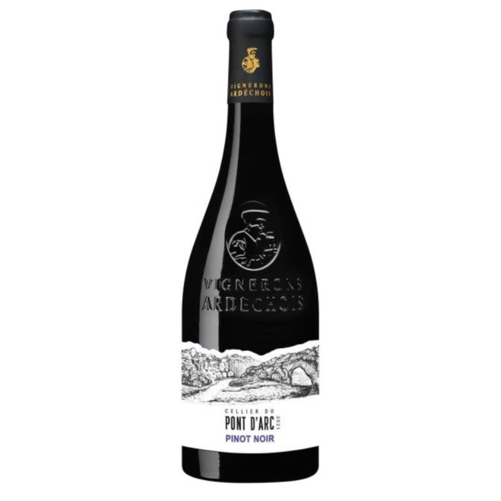 Vignorons Ardechois Cellier du Pont d Arc Pinot Noir 2021,  Ardeche  France