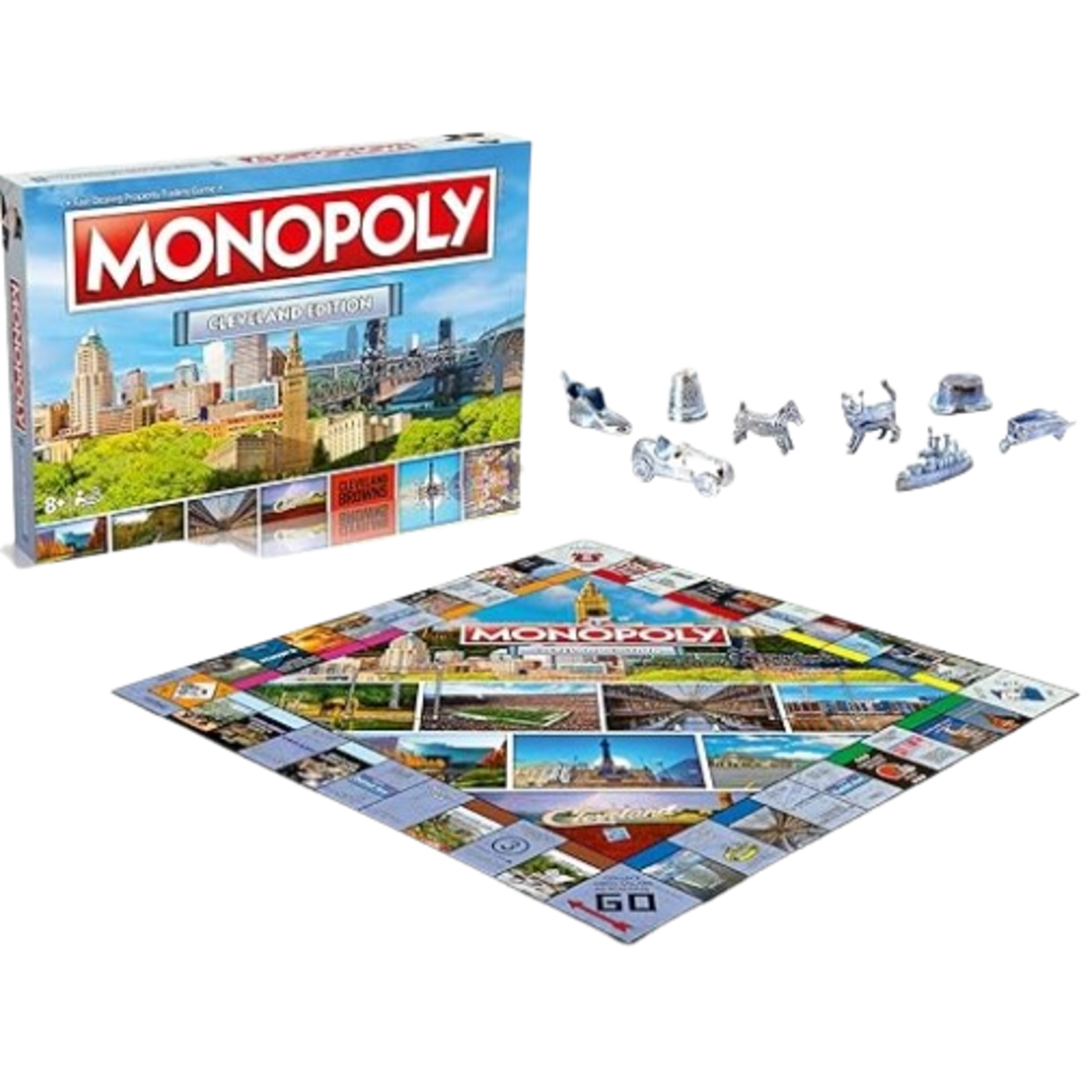 Monopoly Cleveland Edition Officially Licensed Board Game Western