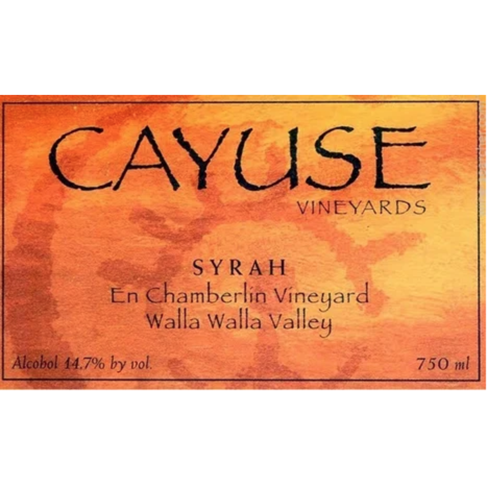 Cayuse Vineyards Cayuse En Chamberlin Vineyard Syrah 2021  Walla Walla Valley, Washington