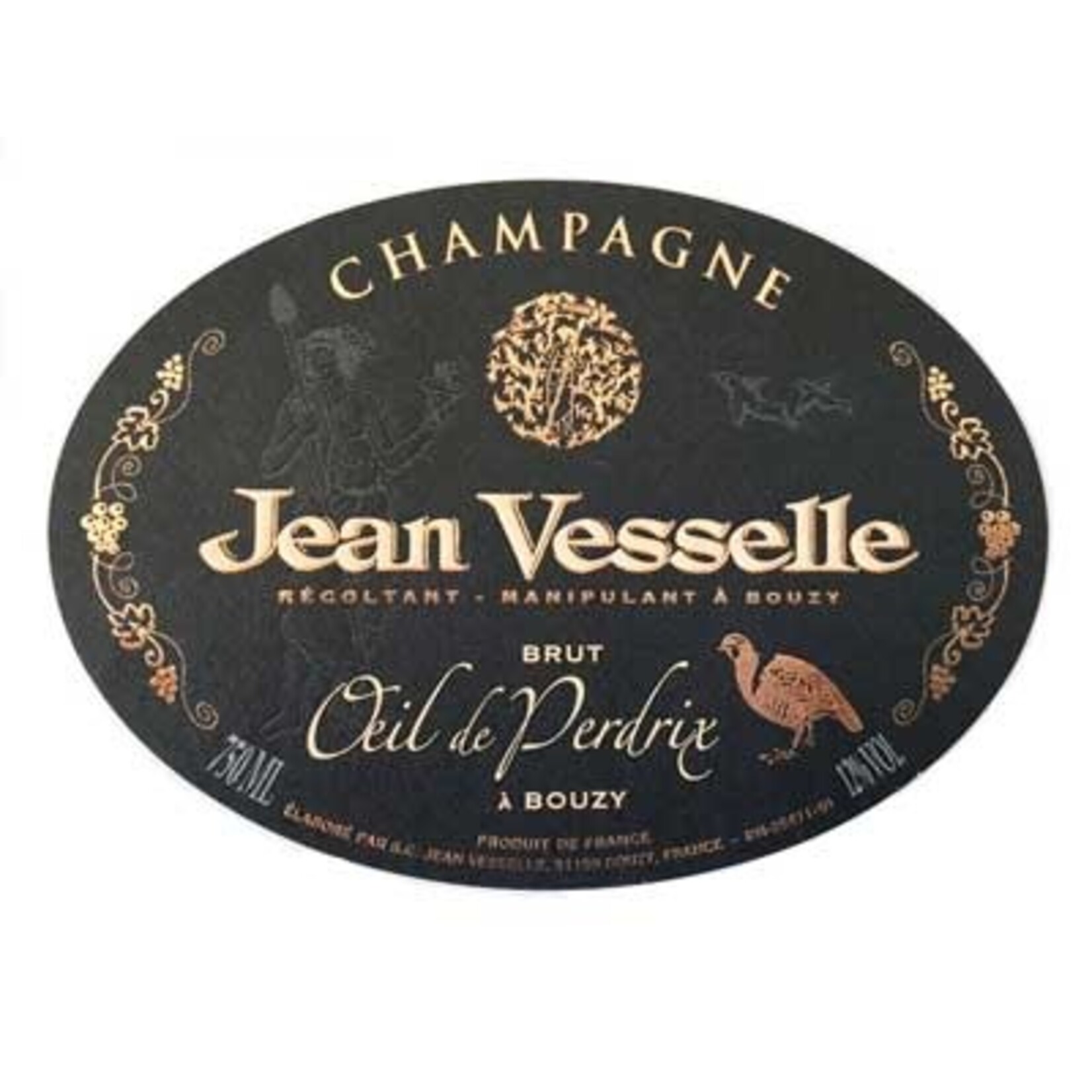 Jean Vesselle Jean Vesselle Oeil de Perdrix Brut Champagne Champagne, France 93pts-V & WS