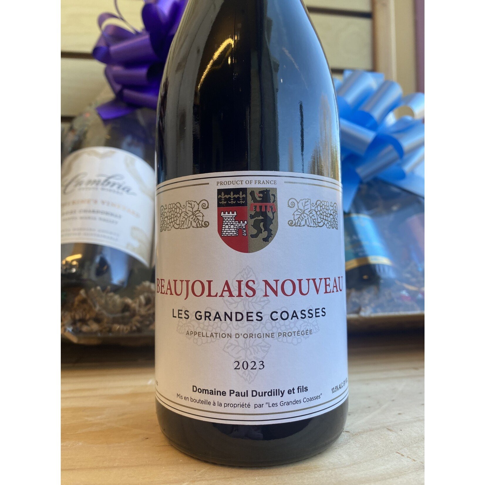 Domaine Paul Durdilly Les Grandes Coasses Beaujolais-Villages Nouveau  2023  France