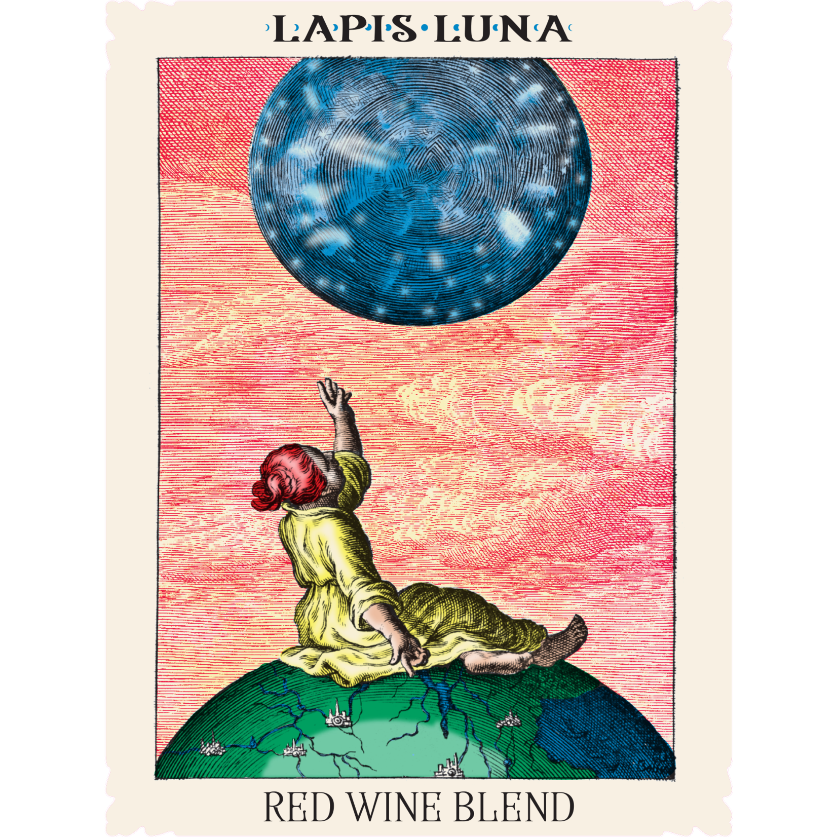 Lapis Luna Red Wine Blend 2021 Lodi California