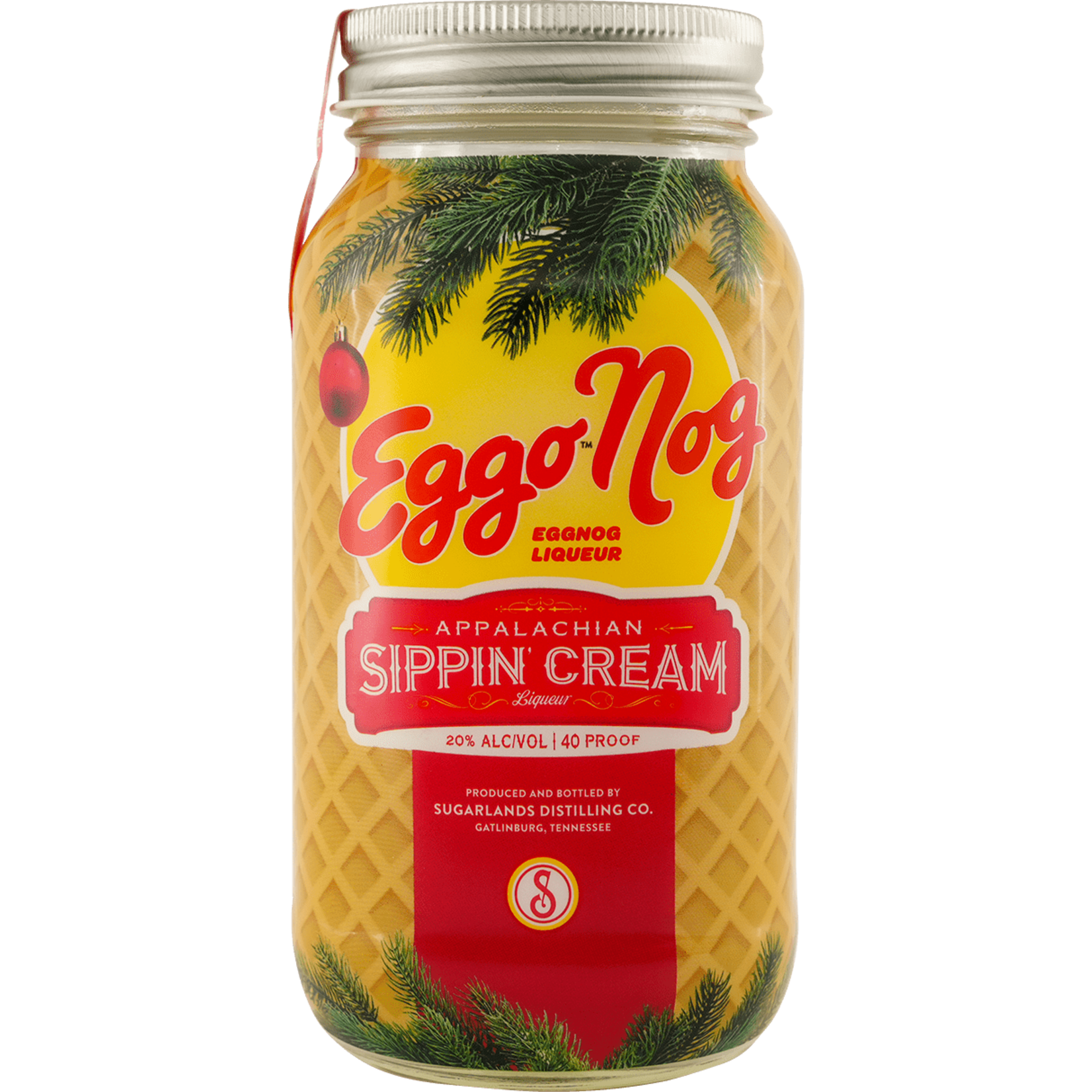 Sugarlands Kelloggs Eggo Nog Appalachian Sippin Cream Liqueur