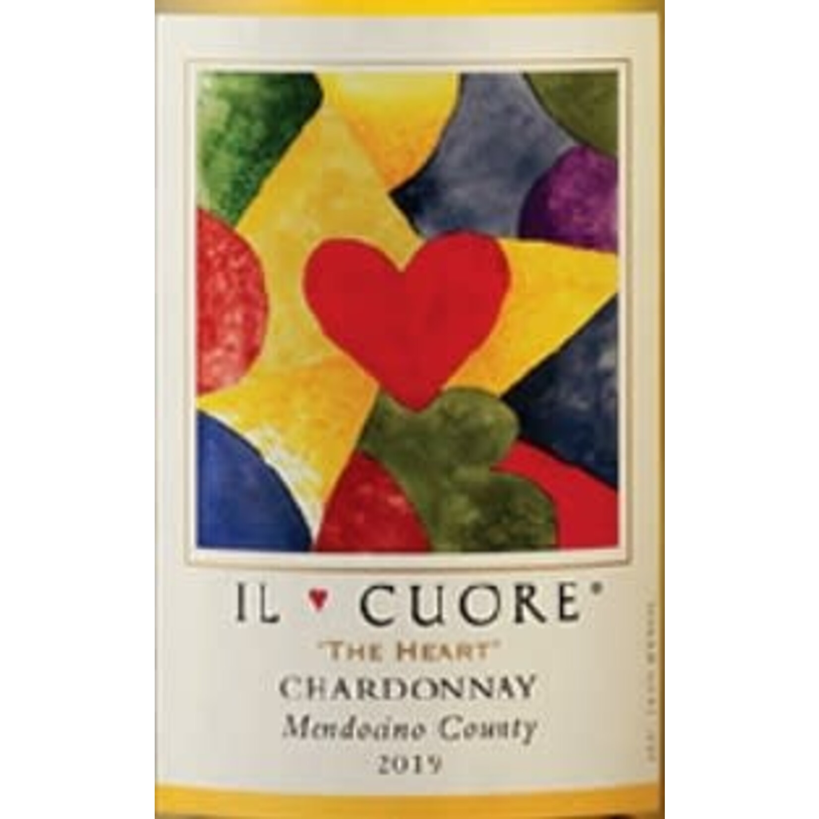 Il Cuore Chardonnay Mendocino County 2019 California