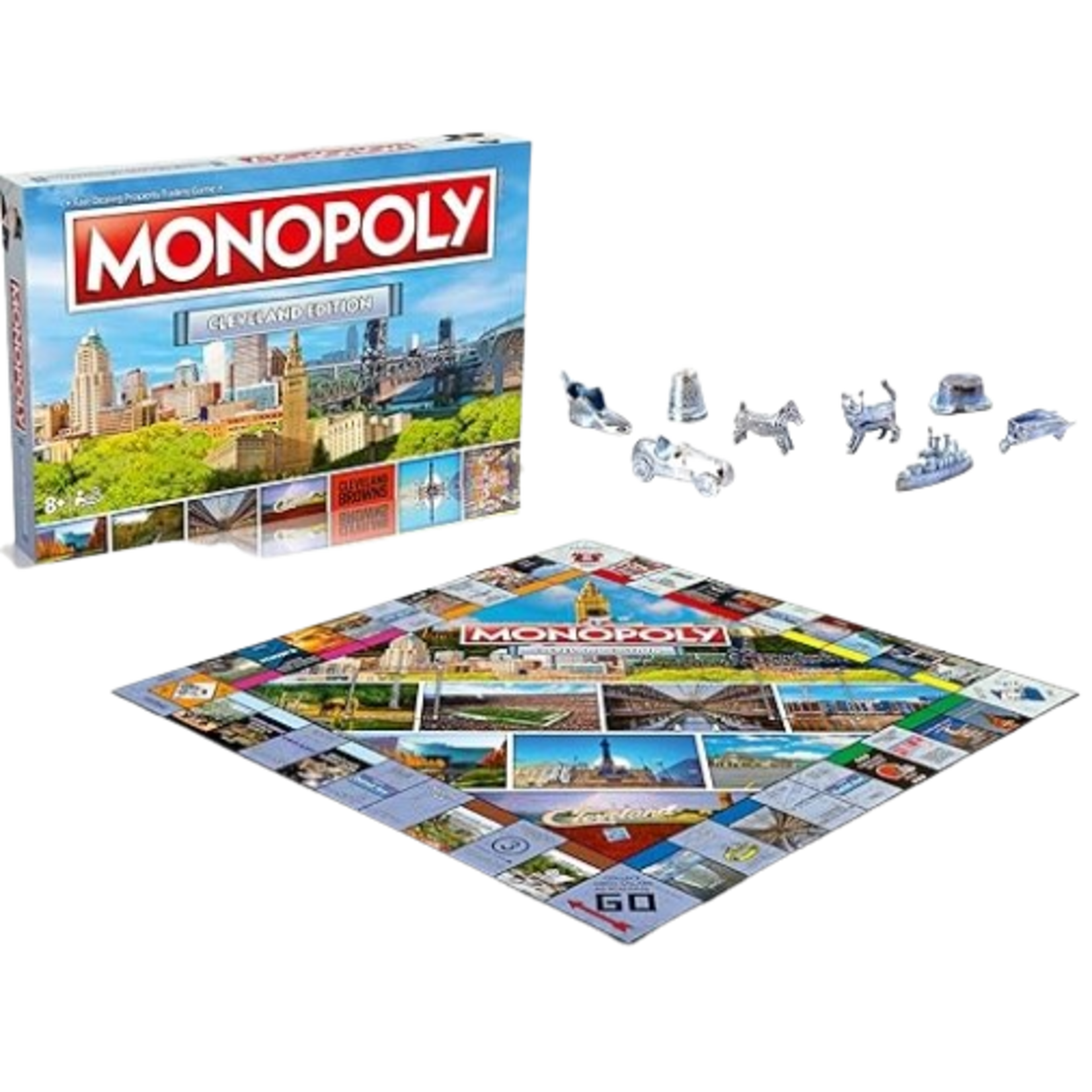 Monopoly Board Game for Kids and Family Ages 8 and Up, 2-6 Players