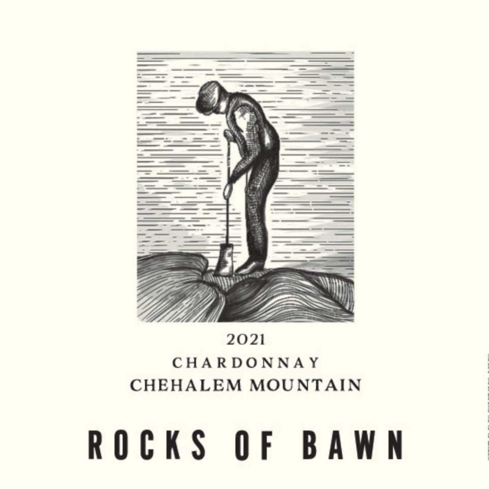 Rocks of Bawn Chardonnay Chehalem Mountain Washington Unoaked