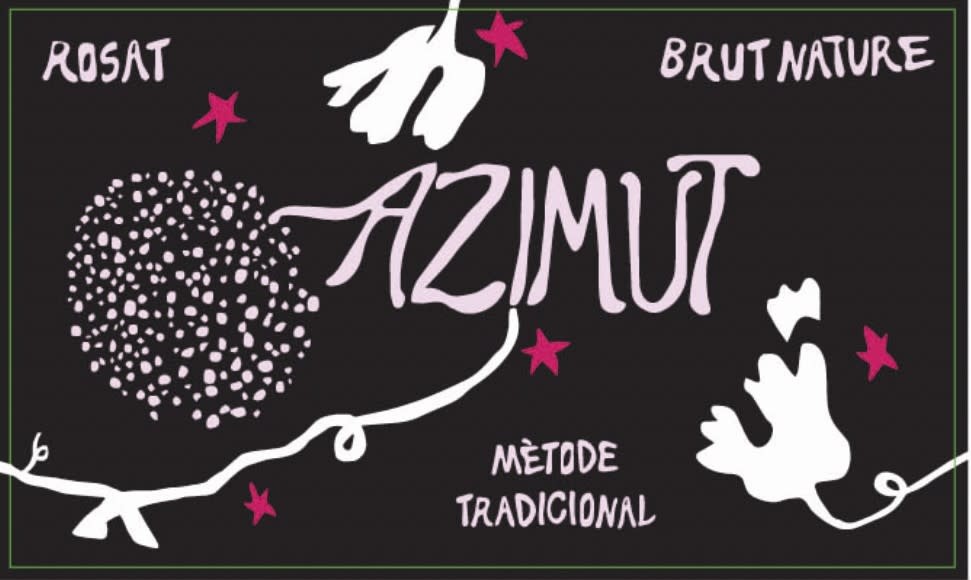 Azimut Brut Nature Metode Tradicional Rosat Sparkling Rose Spain