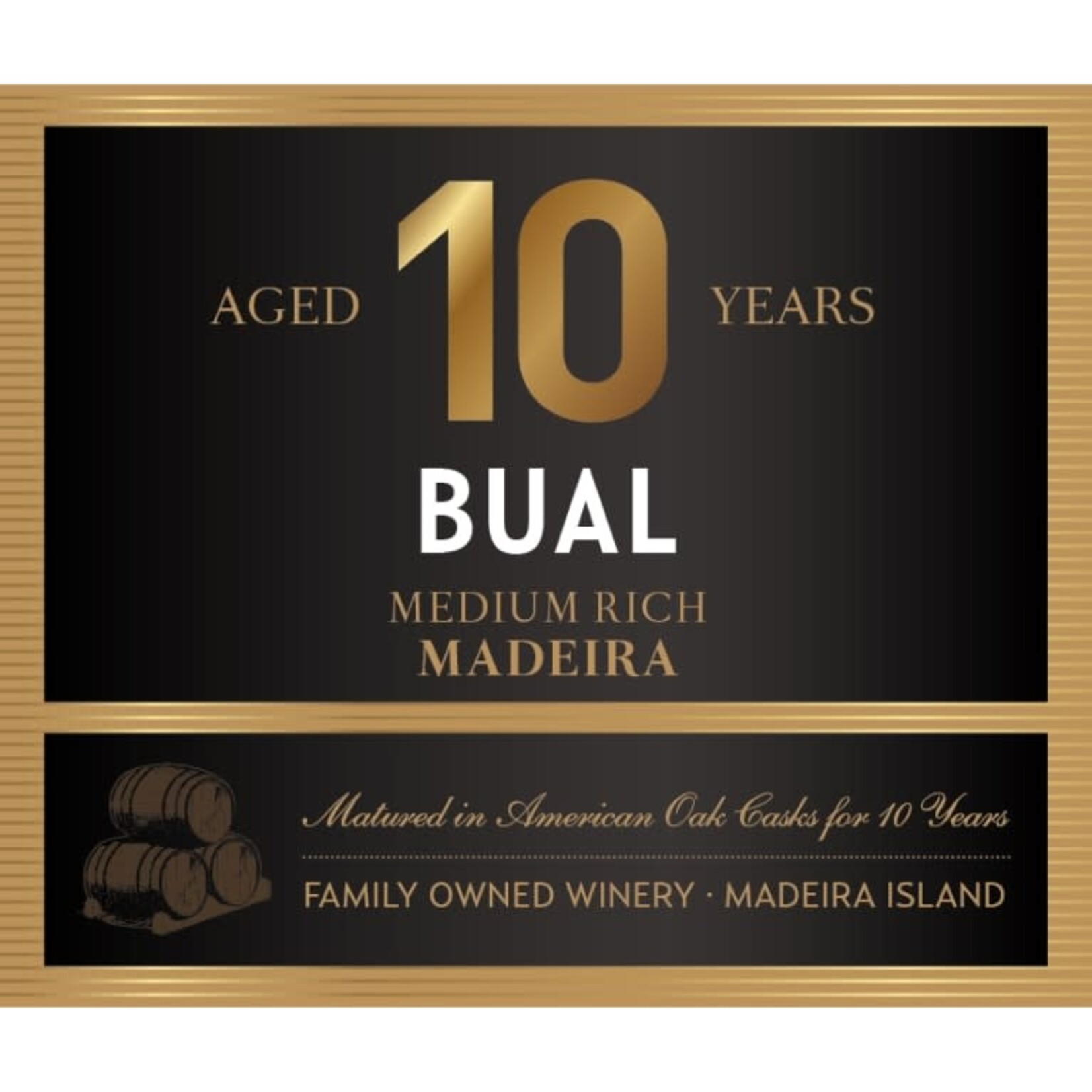Blandy's Blandy's Medium Rich Madeira Aged 10 Years Bual  Portugal