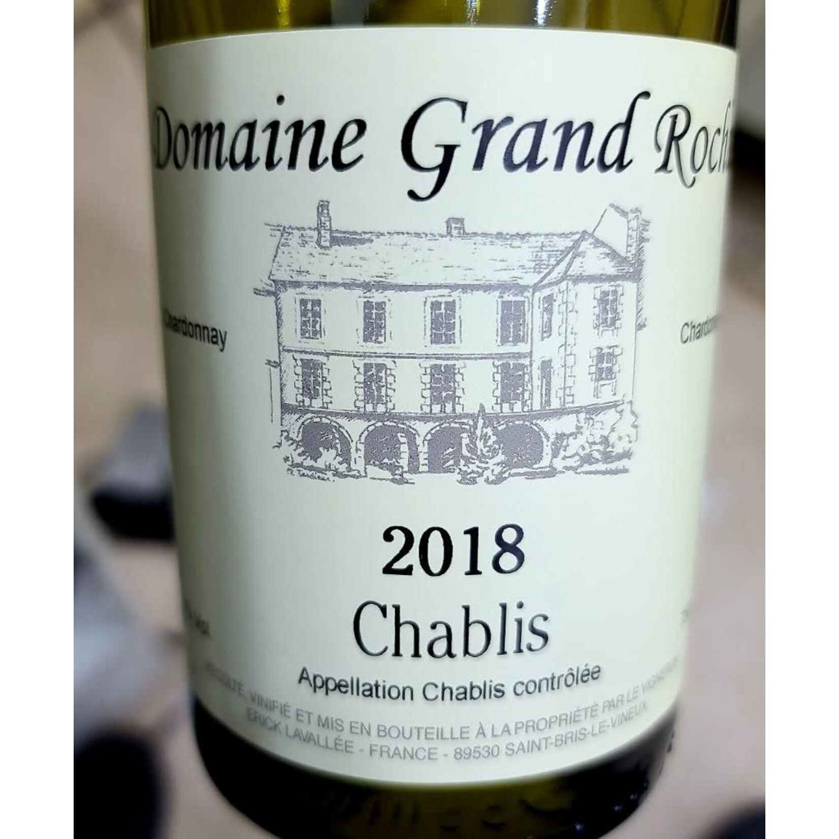 Domaine Grand Roche Chablis 2022 Burgundy France