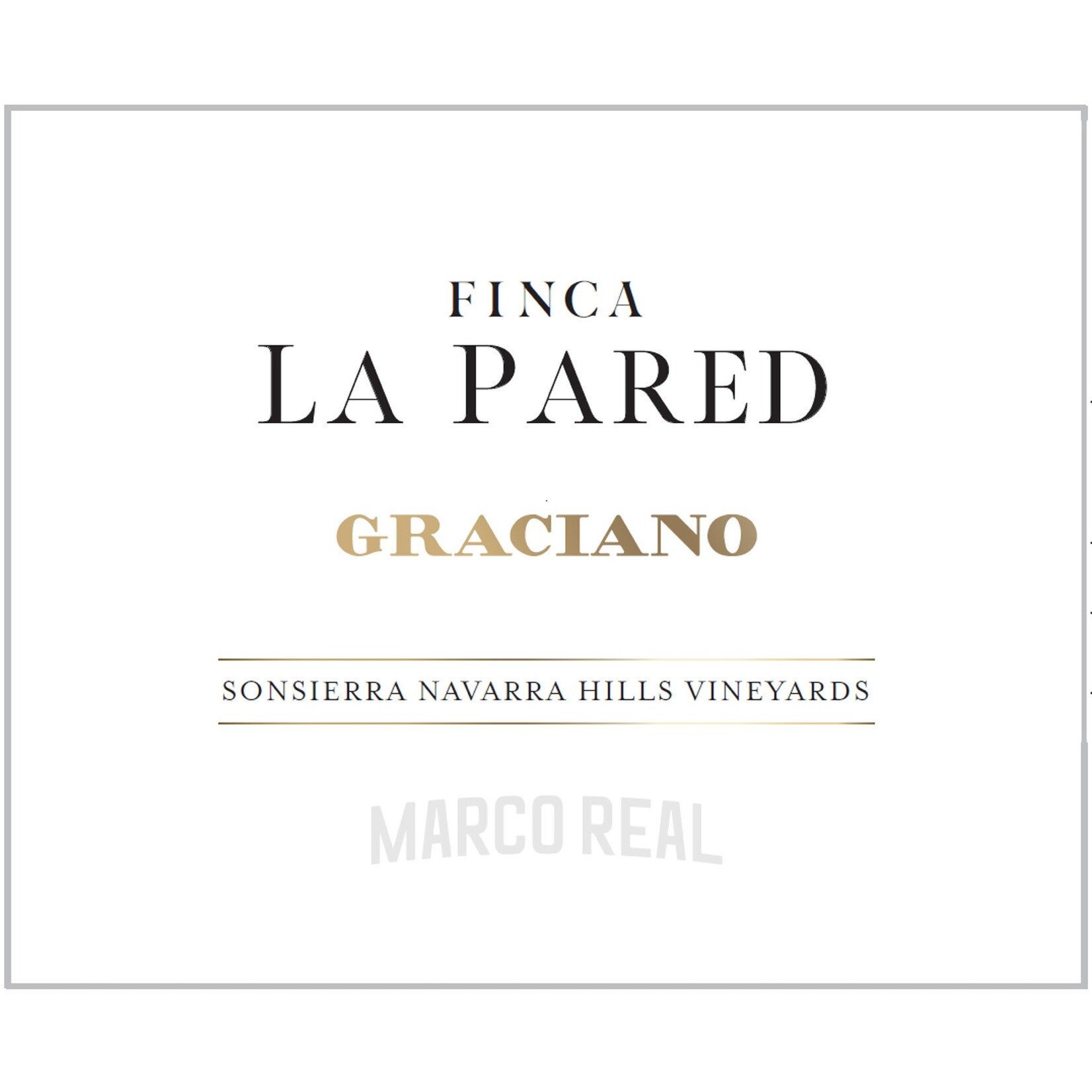 Finca La Pared Graciano 2019 Sonsierra Navarra Hills Vineyard KYS
