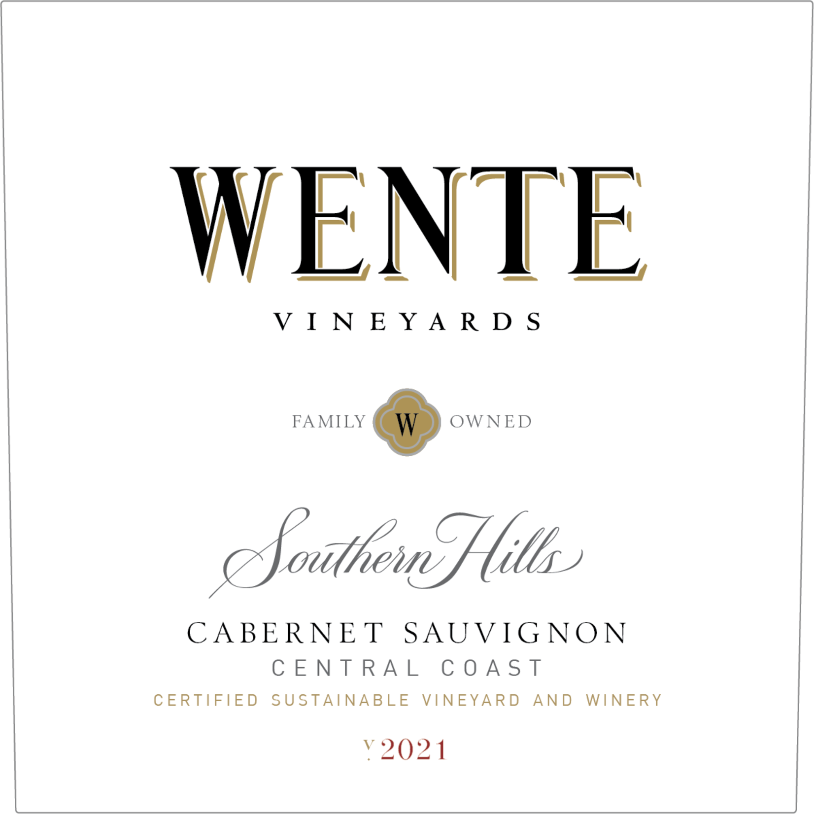 Wente Wente Southern Hills Cabernet Sauvignon 2022