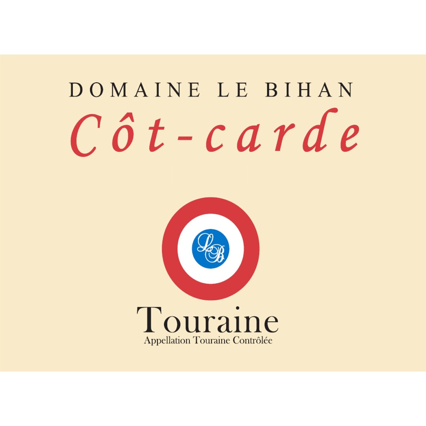 Domaine Le Bihan Cot-Carde 2021 Touraine Loire France