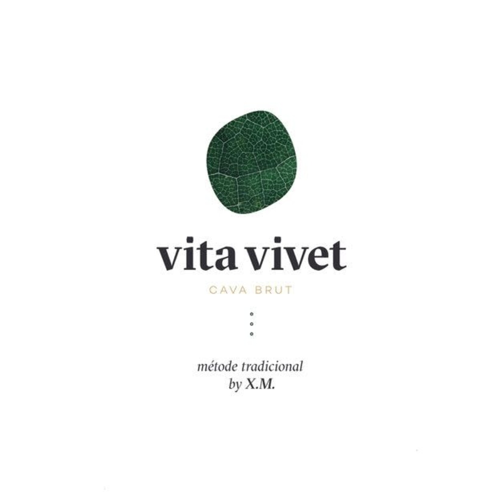 Vita Vivet Cava Brut Sparkling Organic Grapes Catalonia Spain