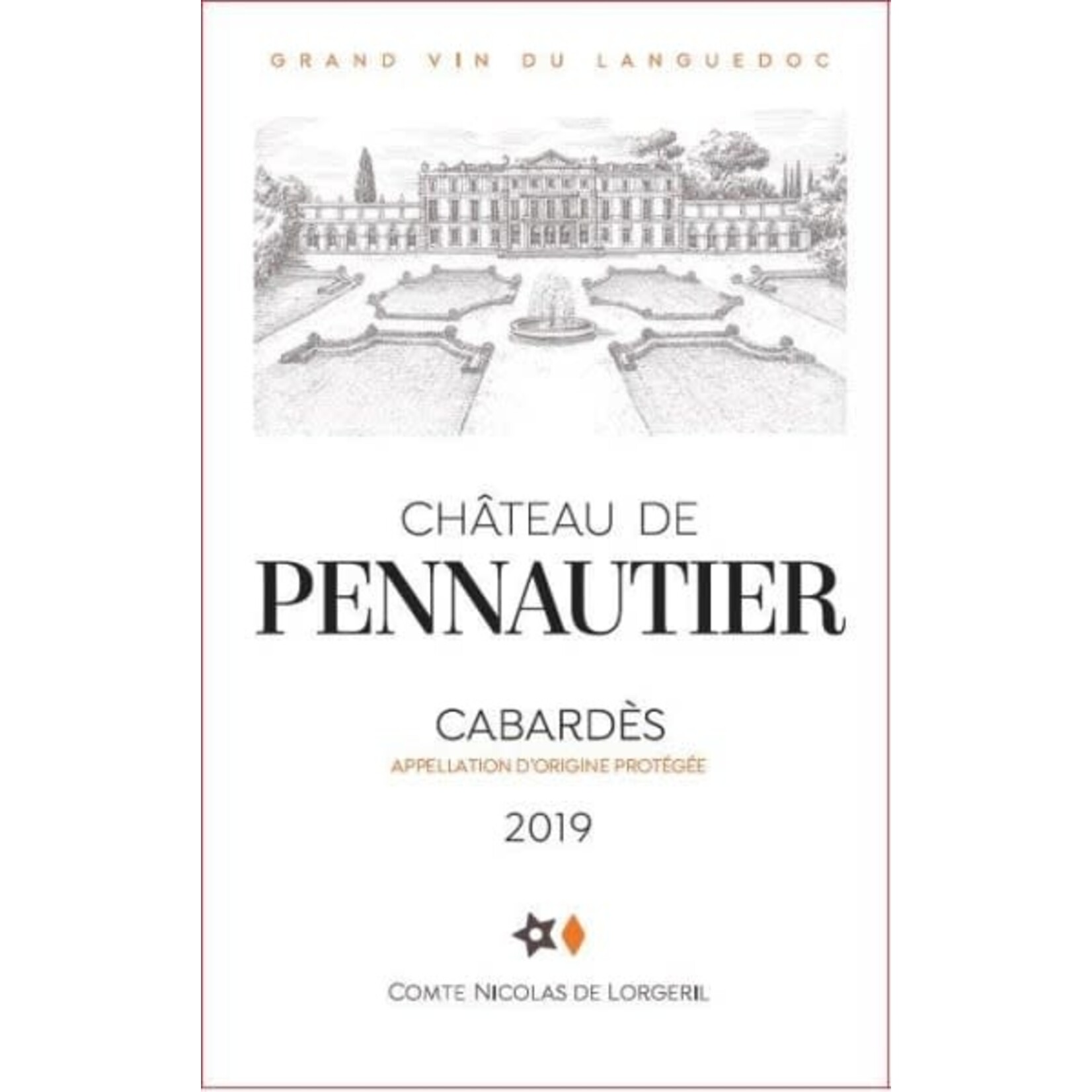 Ch De Pennautier Cabardes 2019 Rouge Languedoc France