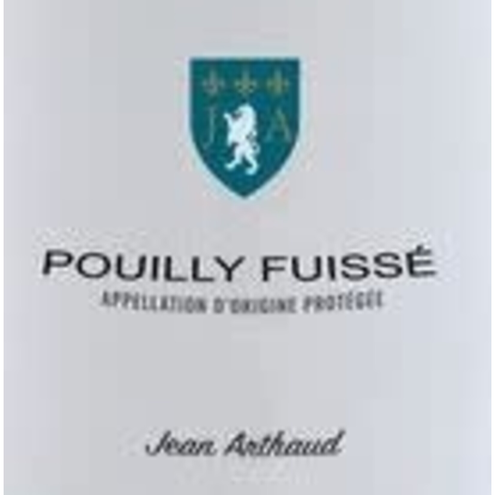 Jean Arthaud Pouilly-Fuisse 2022 Burgundy France
