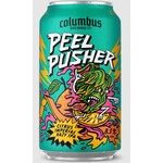 Columbus Brewing Co Columbus Peel Pusher Citrus Imperial Hazy IPA Columbus Ohio 6 Pack 12 Ounce Cans