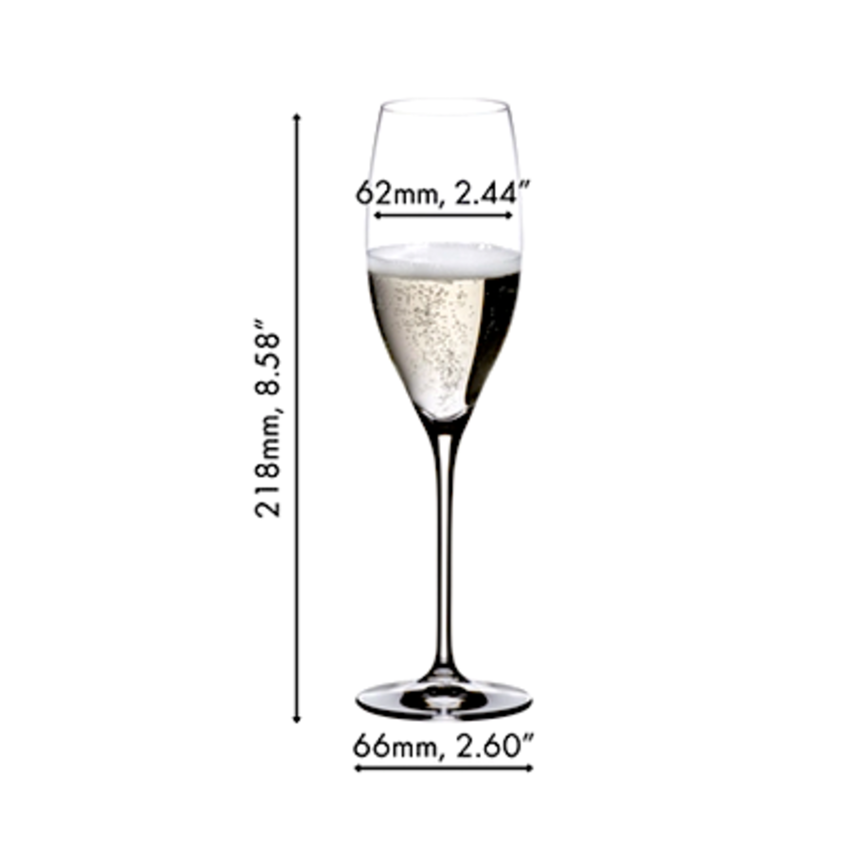 Riedel Riedel Vinum Cuvee Prestige (Champagne) Wine Glasses (Sold as a Pack of 2)