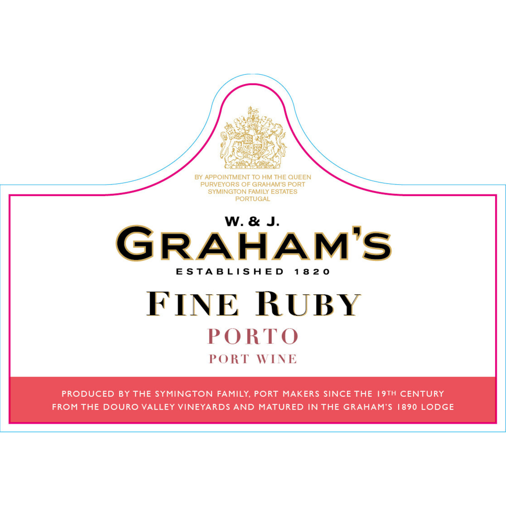 Graham's Grahams Ruby Port Portugal Disc