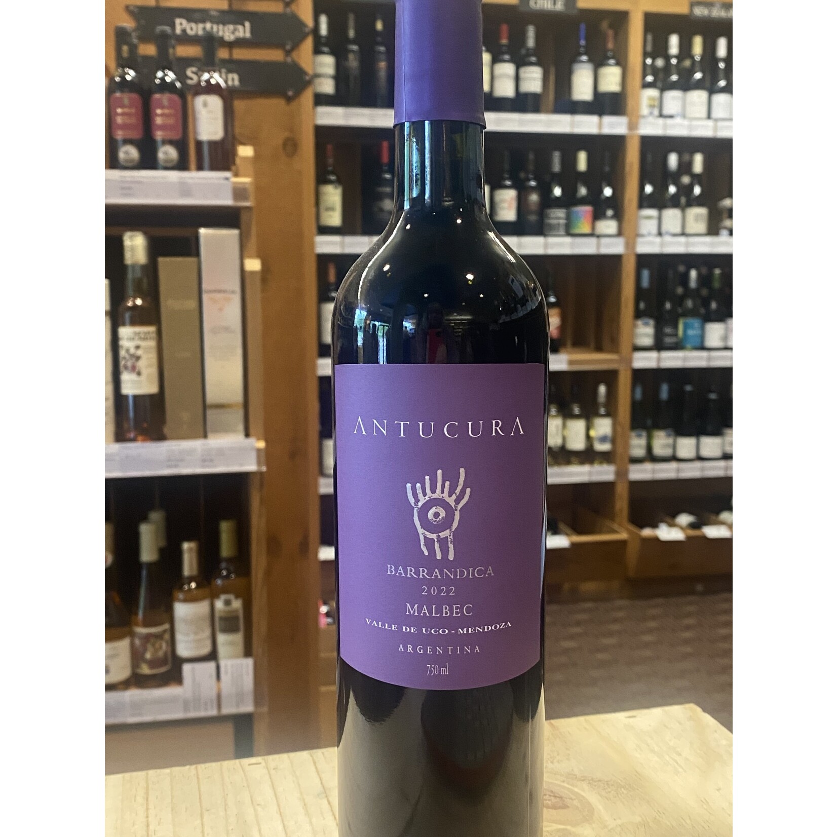 Antucura Barrandica 2022 Malbec Uco Valley Mendoza Argentina