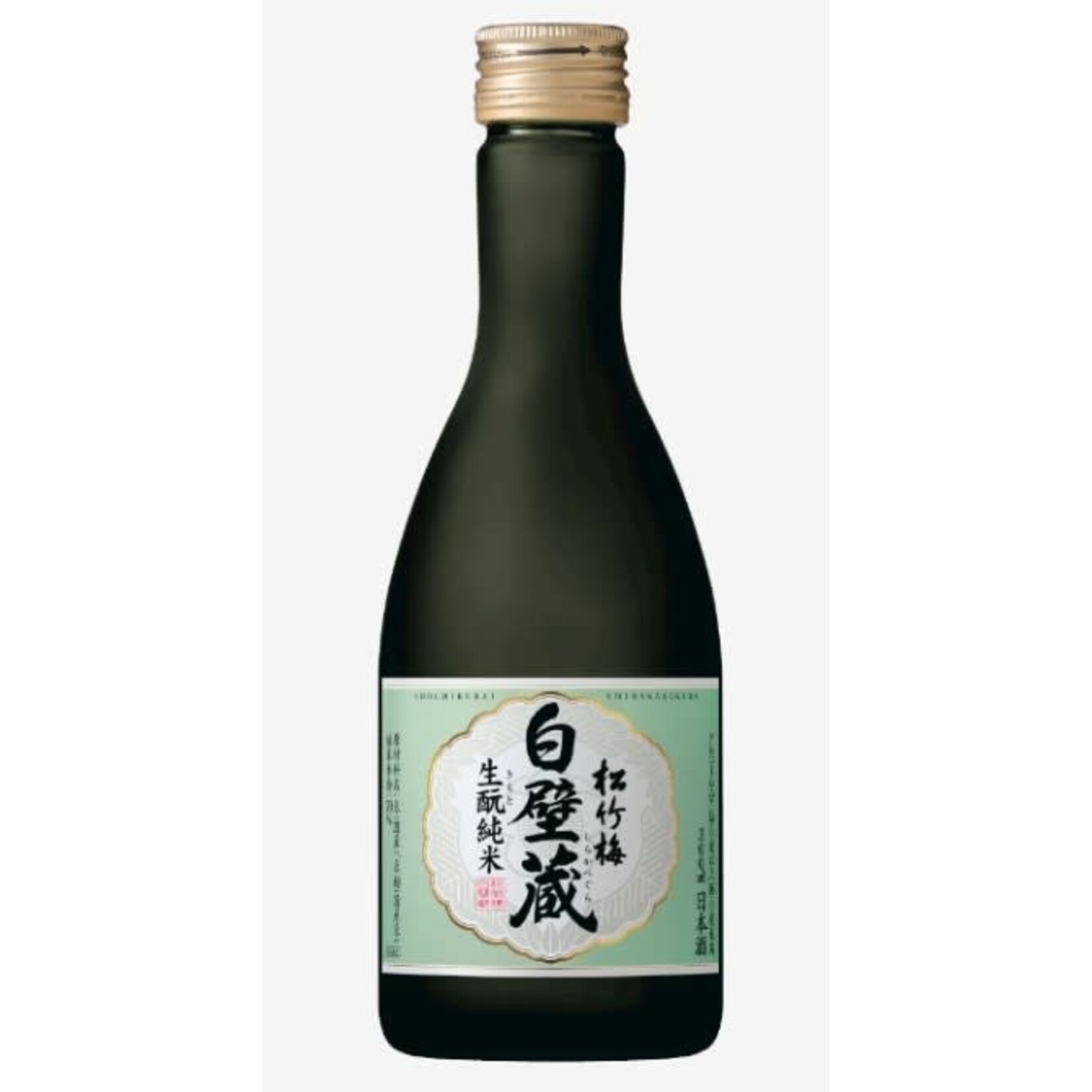 Sho Chiku Bai Shirakabe Gura Kimoto Junmai Sake 300 ML TAK