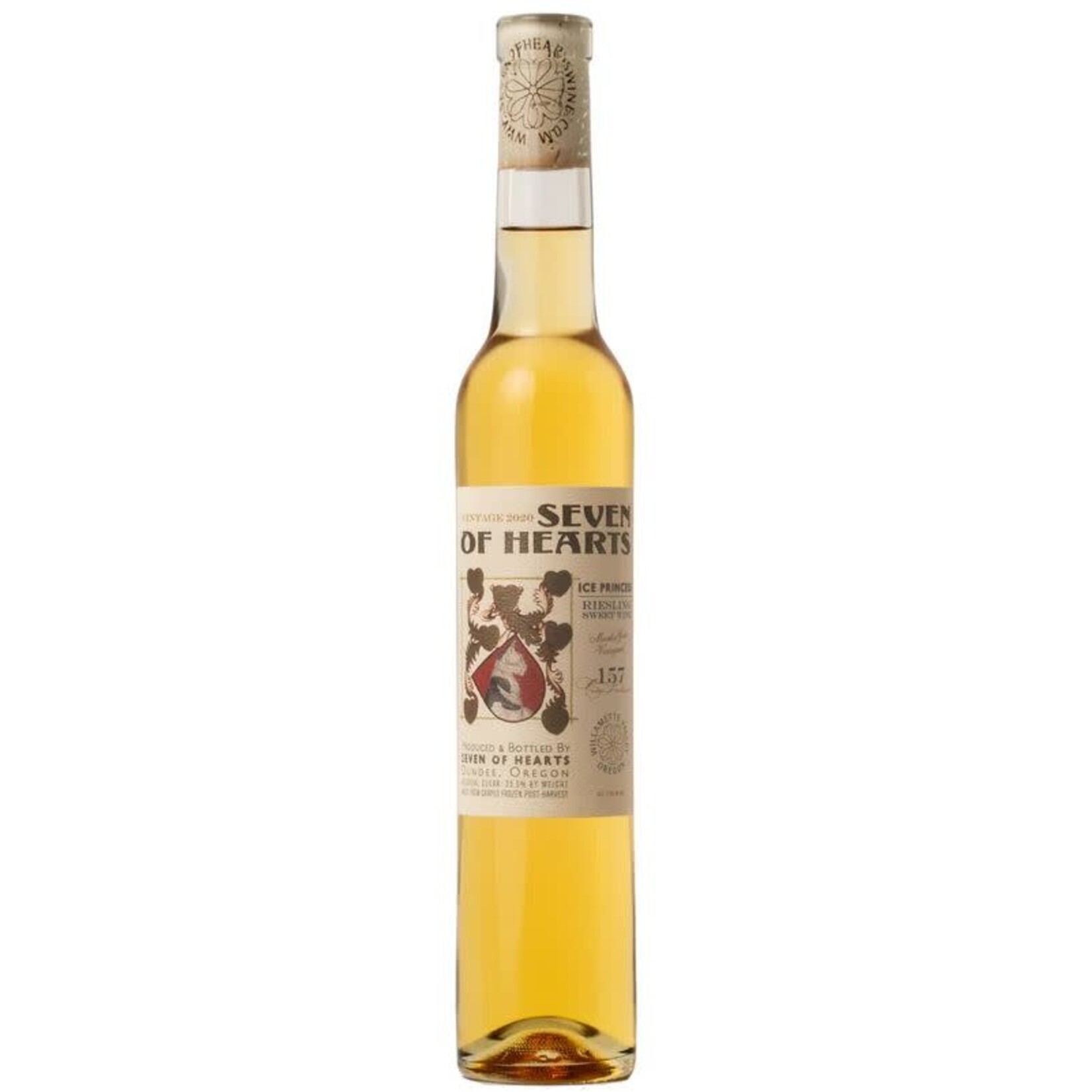 Seven of Hearts Ice Princess Riesling 375 ml Dundee Oregon