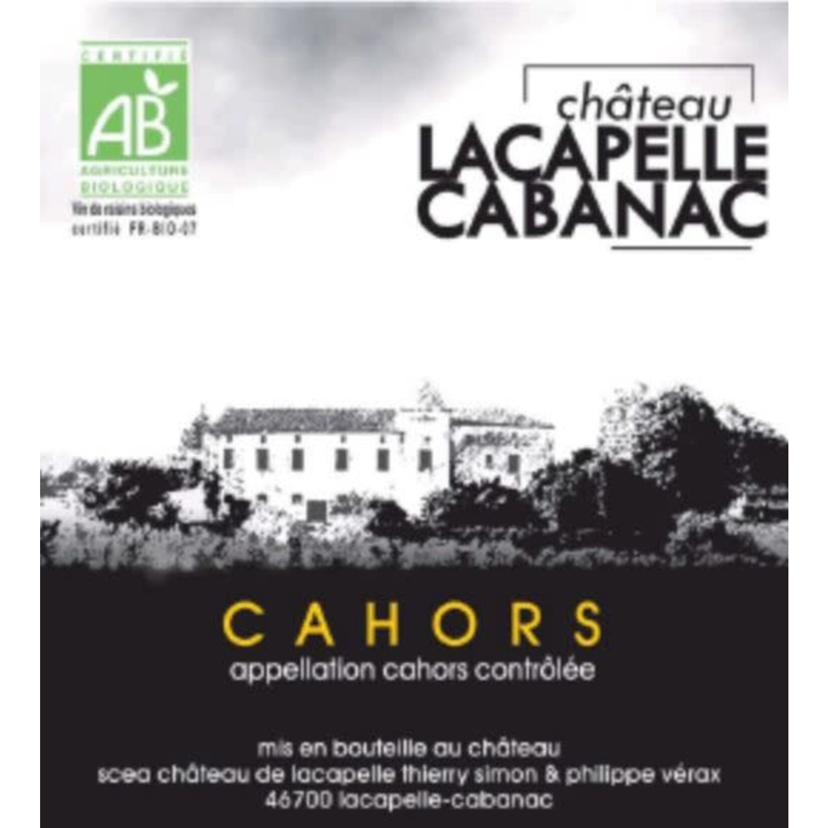 Chateau Lacapelle Cabanac Cahors Malbec 2022