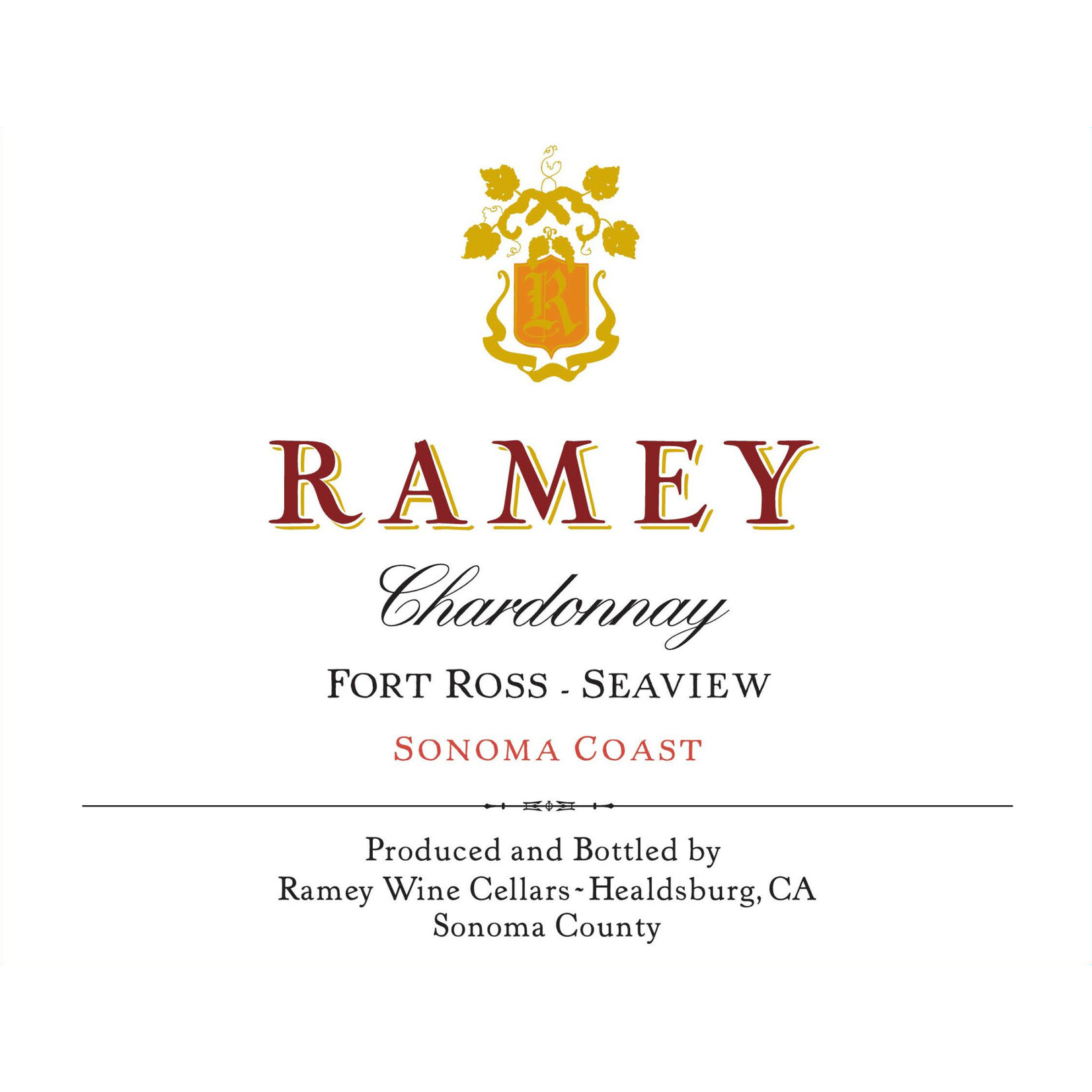 Ramey Chardonnay Fort Ross California