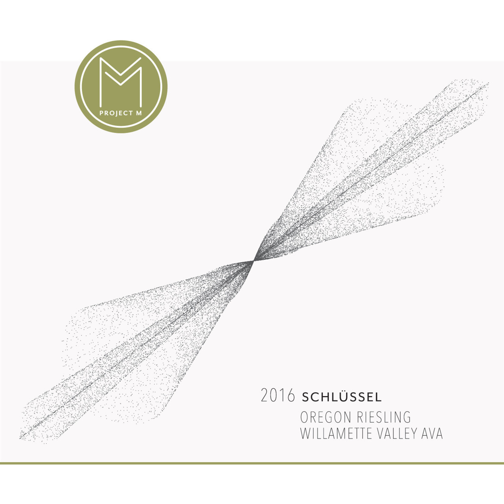 Project M Riesling 2019 Schlussel Willamette Valley AVA Oregon