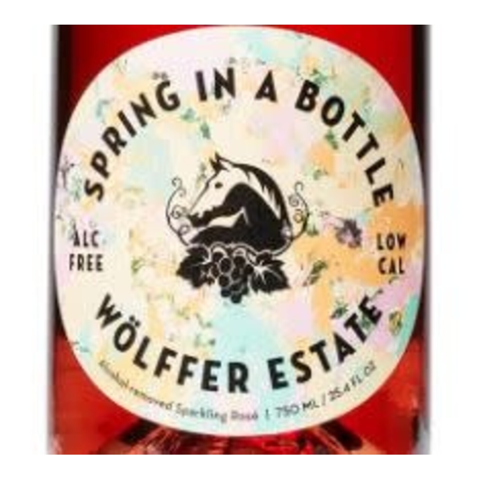 Wolffer Estate Vineyard Spring in a Bottle Sparkling Rose Non Alcoholic