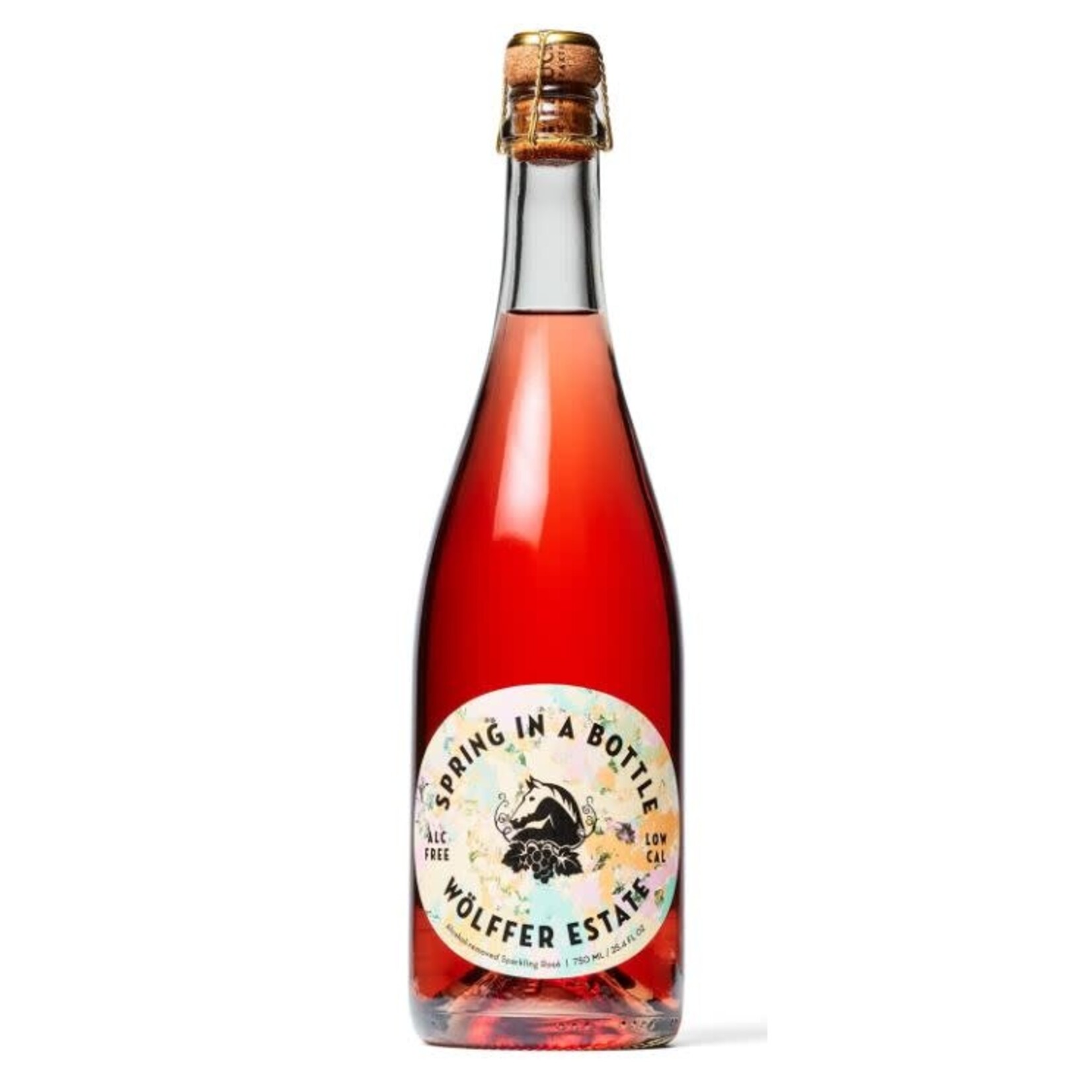 Wolffer Estate Vineyard Spring in a Bottle Sparkling Rose Non Alcoholic